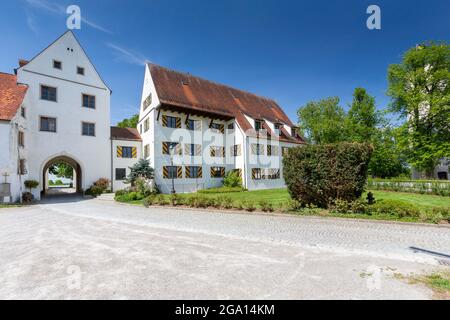 Deutschland, Bayern, Allgäu, Mindelheim, Schloss Mindelburg Stockfoto