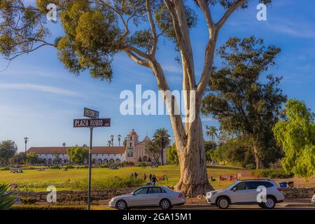 Ein warmer Dezember in Santa Barbara, Kalifornien Stockfoto