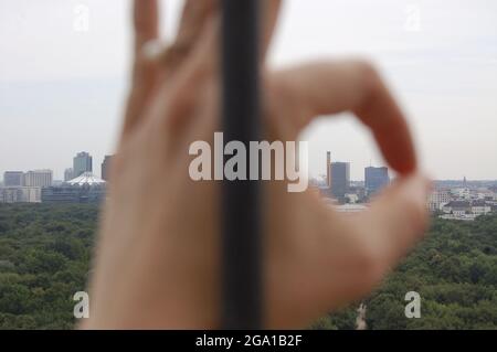 Yoga in Berlin und Brandenburg, Deutschland Stockfoto