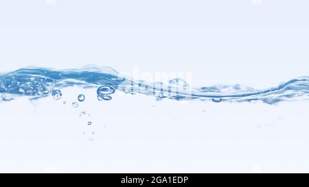 Abstrakt Wasser Gradienten Hintergrund. Luxus-Design weich aqua verschwommen Stockfoto