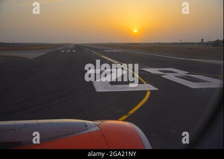 Flughafen Marrakesch-Menara (RAK), Marokko, MA Stockfoto