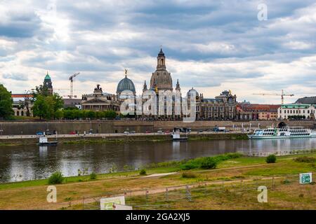 Dresden Altstadt/ Dresdner Altstadt Stockfoto