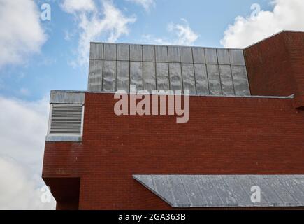 Formen in einem modernen Gebäude. Stockfoto