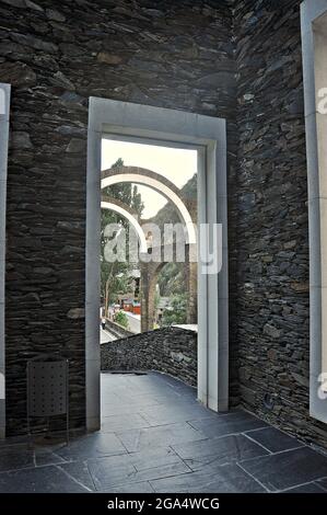 Meritxell Sanctuary befindet sich in der andorranischen Gemeinde Canillo-Andorra Stockfoto