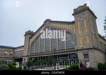 La Cité de la Mer - Stadt des Meeres, Cherbourg, Departement Manche, Cotentin, Normandie, Frankreich Stockfoto