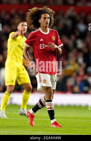 Manchester, England, 28. Juli 2021. Hannibal von Manchester United beim Vorsaison-Freundschaftsspiel in Old Trafford, Manchester. Bildnachweis sollte lauten: Andrew Yates / Sportimage Stockfoto