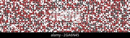Abstrakte geometrische generative Illustrationen Stock Vektor