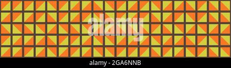 Abstrakte geometrische generative Illustrationen Stock Vektor