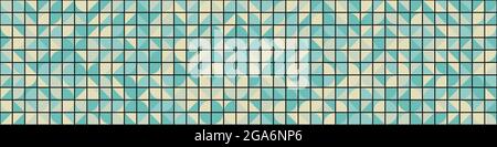 Abstrakte geometrische generative Illustrationen Stock Vektor