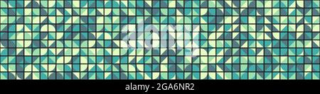 Abstrakte geometrische generative Illustrationen Stock Vektor