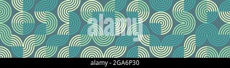 Abstrakte geometrische generative Illustrationen Stock Vektor