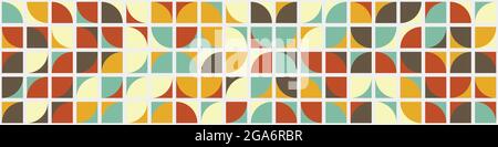 Abstrakte geometrische generative Illustrationen Stock Vektor