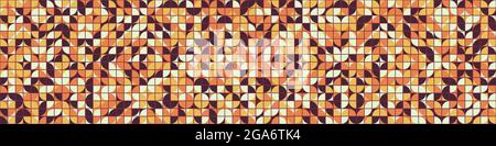 Abstrakte geometrische generative Illustrationen Stock Vektor