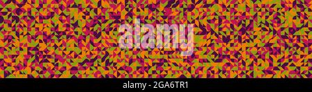 Abstrakte geometrische generative Illustrationen Stock Vektor