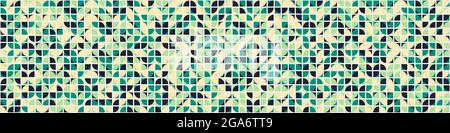 Abstrakte geometrische generative Illustrationen Stock Vektor