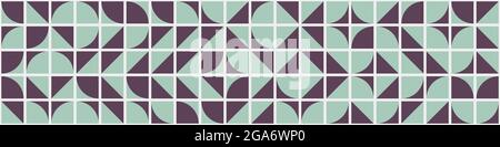 Abstrakte geometrische generative Illustrationen Stock Vektor