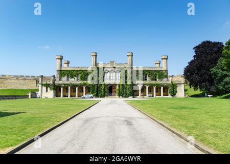 Lincoln Crown Court auf dem Gelände des Lincoln Castle Hill Lincolnshire 2021 Stockfoto