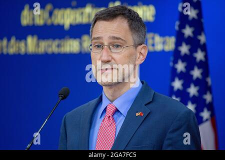 JOEY HOOD, AMTIERENDER STELLVERTRETENDER SEKRETÄR DES BÜROS FÜR NAHOSTANGELEGENHEITEN Stockfoto