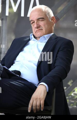 Rom, Italien. Juli 2021. Rom, Konfrontation zwischen den Kandidaten für den Bürgermeister von Rom während des Architekturfestivals in Rom Bild: Enrico Michetti Kredit: Unabhängige Fotoagentur/Alamy Live News Stockfoto