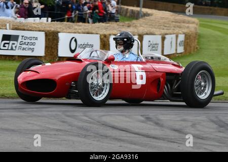 Jason Wright, Ferrari 156, Sharknose, Grand Prix greats, The Maestros - Motorsport's Great All-Rounders, Goodwood Festival of Speed, Goodwood House, C Stockfoto