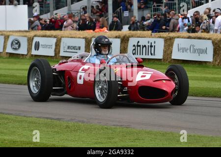 Jason Wright, Ferrari 156, Sharknose, Grand Prix greats, The Maestros - Motorsport's Great All-Rounders, Goodwood Festival of Speed, Goodwood House, C Stockfoto