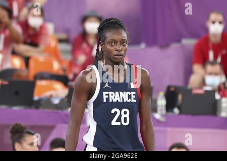 Mamignan TOURE (28) aus Frankreich während der Olympischen Spiele Tokio 2020, Nom de l'epreuve am 25. Juli 2021 im Aomi Urban Sports Park in Tokio, Japan - Foto Ann-Dee Lamour / CDP MEDIA / DPPI Stockfoto