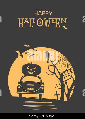 Happy Halloween Holiday Stock Vektor
