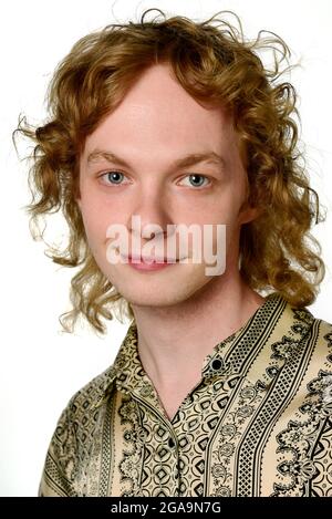 Porträt eines jungen Mannes Stockfoto