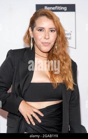 Los Angeles, USA. Juli 2021. Claudia Alvarado nimmt am 21. Juli 2021 an der jährlichen ERÖFFNUNGSGALA DER LA Art Show 26 im LA Convention Center, Los Angeles, CA Teil.Quelle: Eugene Powers/Alamy Live News Stockfoto