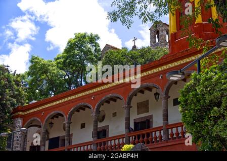 San Miguel de Allende, Mexiko - Casa de la Cultura Stockfoto