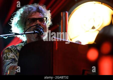 Rom, Italien. Juli 2021. Guglielmo Ridolfo Gagliano während des Konzerts in der Villa Ada Roma Incontra il Mondo (Foto: Domenico Cippitelli/Pacific Press/Sipa USA) Quelle: SIPA USA/Alamy Live News Stockfoto