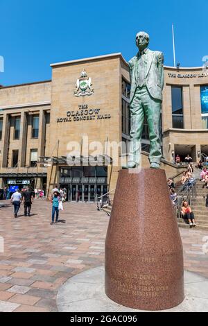 königliche Konzerthalle von glasgow an der Haupteinkaufsstraße im Stadtzentrum von glasgow, schottland, großbritannien Stockfoto