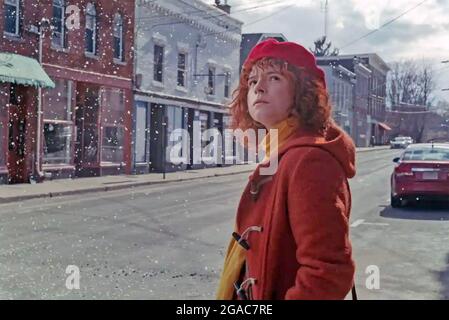 I'M DENKT DARAN, DIE DINGE zu BEENDEN 2020 Netflix Film mit Jessie Buckley Stockfoto