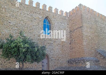 Castillo de Luna in Rota, Cádáz, Andalusien, Spanien Stockfoto