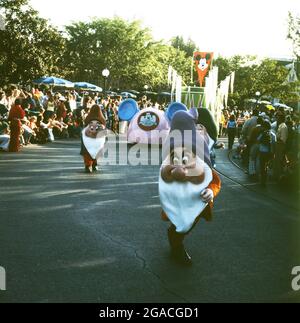 Disneyland, Los Angeles, Kalifornien, 1977 Stockfoto