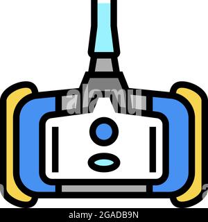 Pinselfarbe Symbol Vektorgrafik Stock Vektor