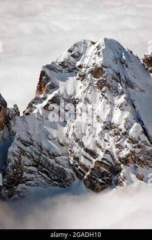 Cortina d'Ampezzo, Hidden Valley, Lagazuoi Stockfoto