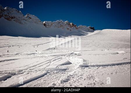 Cortina d'Ampezzo, Hidden Valley, Lagazuoi Stockfoto