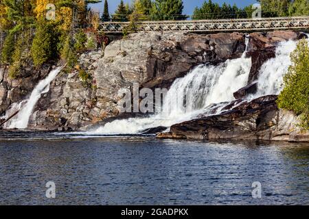 High Falls in Bracebridge, Ontario, Kanada Stockfoto