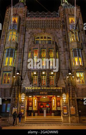 Tuschchinski Theater, Amsterdam, Niederlande Stockfoto