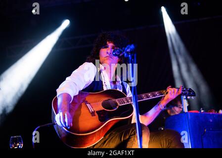 Padua, Italien. Juli 2021. Enrico 'Drigo' Salvi Negrita durante il Concerto durante titoloEvento, Concerto in Padova, Italien, 29 luglio 2021 Credit: Independent Photo Agency/Alamy Live News Stockfoto