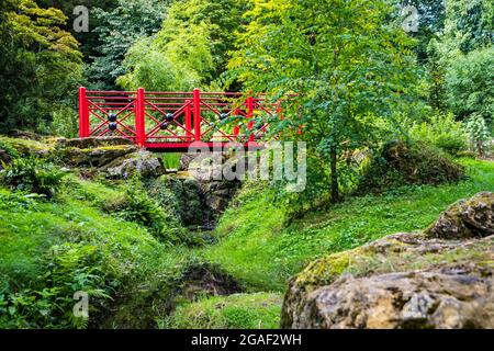 Batsford Arboretum, Großbritannien Stockfoto