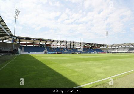 Dortmund, Deutschland. 30. Juli 2021. firo: 30.07.2021, Fußball, 1. Bundesliga, Saison 2021/2022, Testspiel, Borussia Dortmund - FC Bologna, allgemein, Einleger, Cashpoint Arena, Altach, Quelle: dpa picture Alliance/Alamy Live News Stockfoto