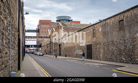 Dublin, Ireland - Guiness Storehouse Brauerei Gebäude Stockfoto