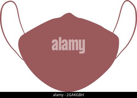 Medizin Maske Vektor EPS-Datei. Stock Vektor