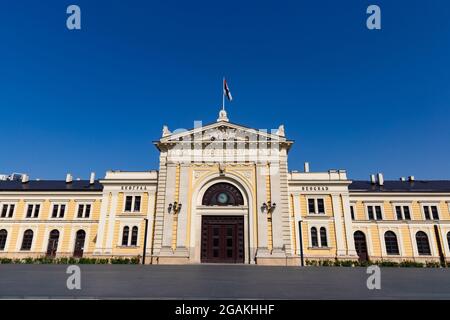 Hauptbahnhof in Belgrad, Serbien. Stockfoto