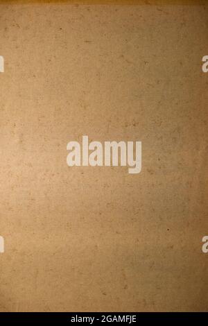 Alte Papiertextur, Hintergrund Stockfoto