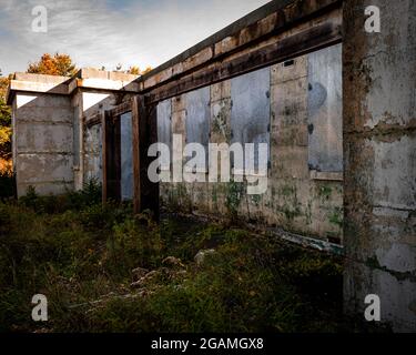 Hugonin-Batterie Stockfoto