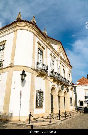 Rathaus von Faro in Portugal Stockfoto