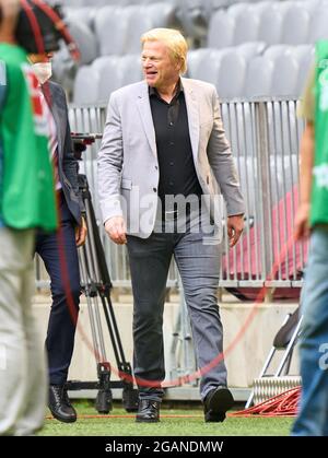 Oliver KAHN, FCB CEO, Vorstandsvorsitzender der FC Bayern München AG, im Spiel FC BAYERN MÜNCHEN - SSC NEAPEL 0-3 beim Audi Football Summit am 31. Juli 2021 in München, Deutschland Saison 2021/2022, Spieltag X, 1.Bundesliga, FCB, München, Napoli, X.Spieltag. © Peter Schatz / Alamy Live News Stockfoto